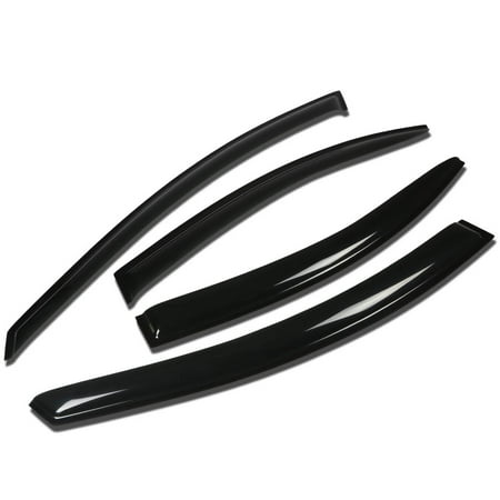Chrysler 300 Vent Visor - For 1998 to 2004 Chrysler 300M / Concorde / LHS 4pcs Window Vent Visor Deflector Rain Guard (Dark Smoke) 99 00 01 02 03