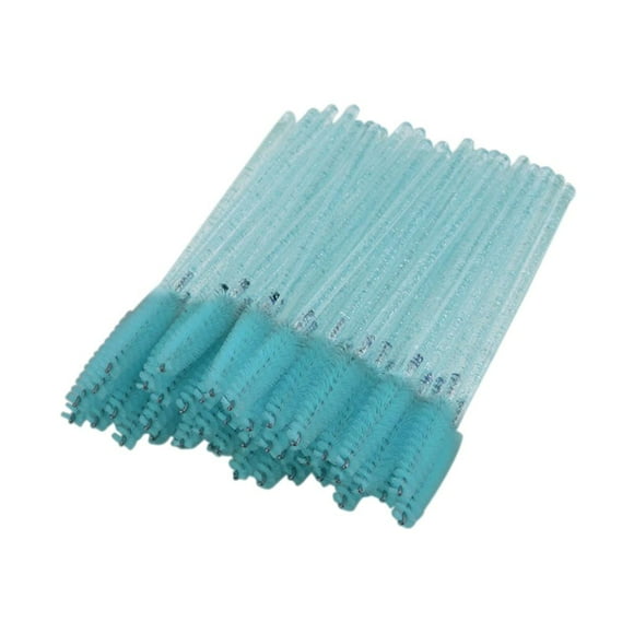 Cepillo de Pestañas Desechable de 50 Piezas, Varillas de Rímel, Kits de Aplicador de Cepillo de Maquillaje para Extensiones de Pestañas, Y Po - Macarena Cepillos de pestañas desechables