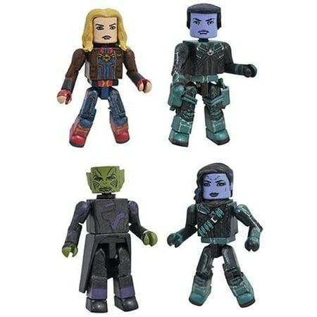 Marvel Captain Marvel Movie Minimates Box Set