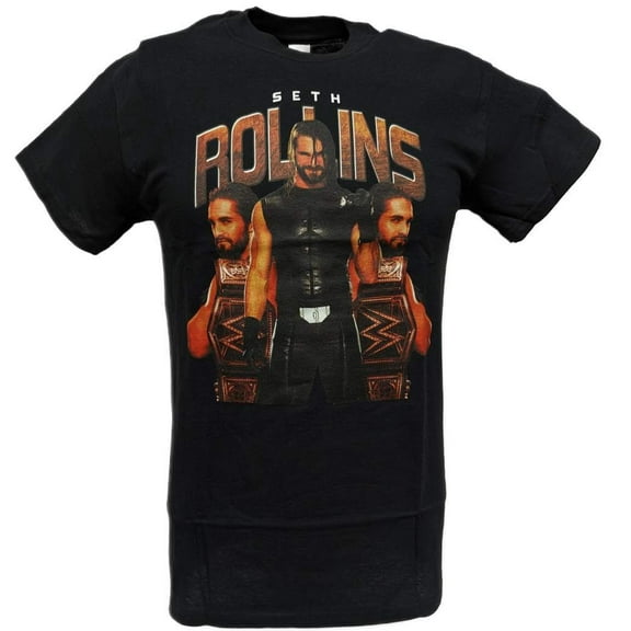 Seth Rollins Mirror Image Mens Black Shirt