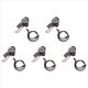 thumbnail image 3 of 5X LED de Bicicleta Eléctrica 6V 12V 24V 36V 48V 60V Luz de Bicicleta Conector Impermeable de Delantero Impermeable (2 ), 3 of 5