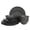 Black, variant on Gibson Elite Vista Rossio - Made In Portugal - 12 Piece Dinnerware Set for 4, White Ceramic Plates and Bowls, Stoneware Dishware Set with Scalloped Edge, Dinner Plates, Salad Plates and Cereal Bowls