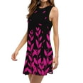 thumbnail image 3 of Patlollav Women Casual Loose Summer Printed Dresses Round Neck Sleeveless Vest Dress, 3 of 6