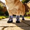 thumbnail image 5 of 4PCS Breathable Dog Shoes Waterproof Non Slide Night Suitable for Small Medium and Large Dogs Boots for Daily Walking, 5 of 6