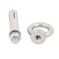thumbnail image 2 of Unique Bargains M6 x 50mm 304 Stainless Steel Wire Rope Expansion Shield Anchor Eye Bolt, 2 of 3