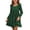 Green, variant on Auroural Girls Long Sleeve Dresses with Ruffle Hem Dresses Girl'S Solid Color Round Neck Lacework Long-Sleeve Dress Princess Dress Kids