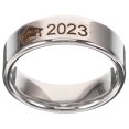 thumbnail image 1 of EeaseCA Graduation Ring Jewelry Stainless Steel Finger Ring 2023 Graduation Ring Graduation Themed Ring, 1 of 8