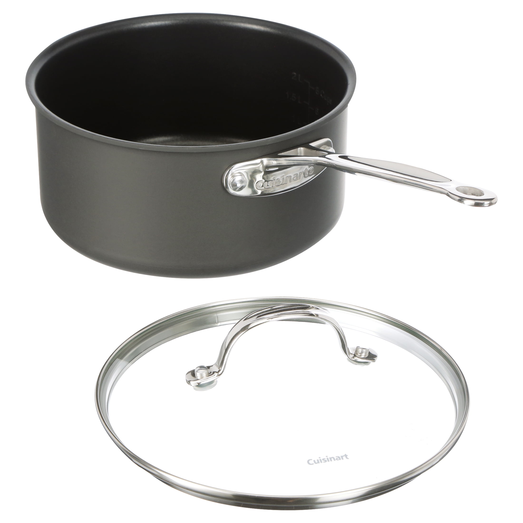 Cuisinart 635-24 Chef's Classic Nonstick Hard-Anodized 3-Quart Pan with Cover