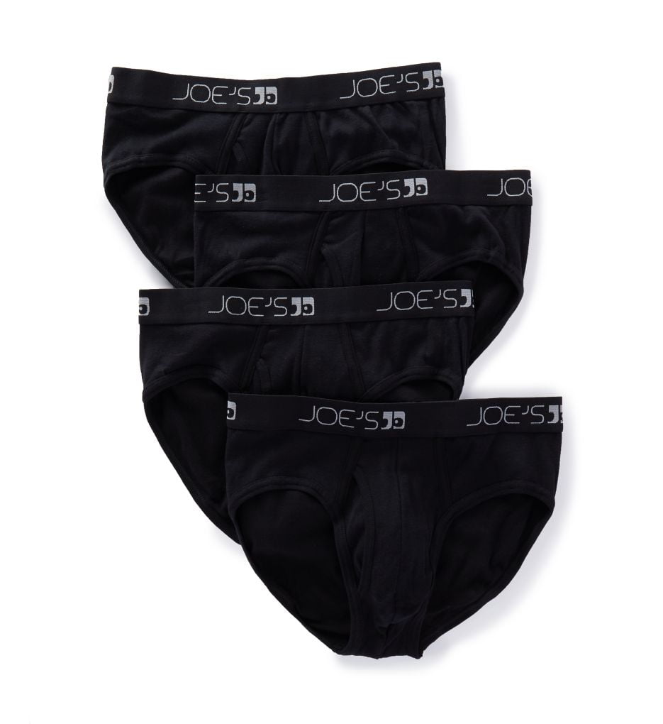 Men's JOE's Jeans Underwear 41013 Premium Combed Cotton Briefs 4 Pack