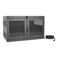 thumbnail image 4 of Eaton Tripp Lite Series 16-Port AC Charging Storage Station w/ Cart Options Chromebook Laptop Tablet - Cart - for 16 notebooks - steel - black - wall-mountable, desktop, counter, floor stand mountable, 4 of 14