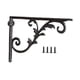 thumbnail image 3 of Soporte de estante decorativo para pared, ménsula de diseño vintage, soporte de jardín derecho Estilo C, 3 of 6
