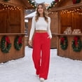 thumbnail image 5 of Kamentoy Sweatpants Women Baggy Oversized Essentials Slacks Wide Leg Pants with Pockets for Exercise Hiking, 5 of 9
