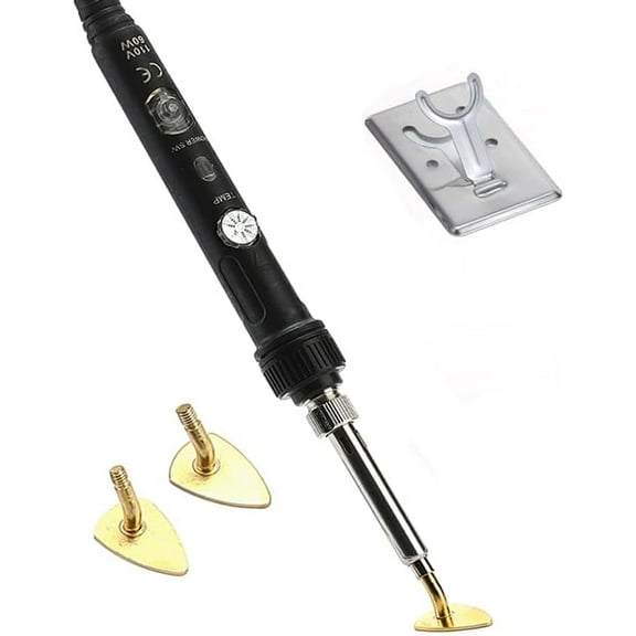 YS-yalotrs Tiny iron,mini iron for crafts 80W Mini Small Iron Patch Clothes T Shirts Shoes Clothes and Hats Portable and Easy Iron Supplies Adjustable temperature