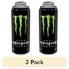 (2 pack) Mega Monster Energy, Original, 1 Count, 24 fl oz