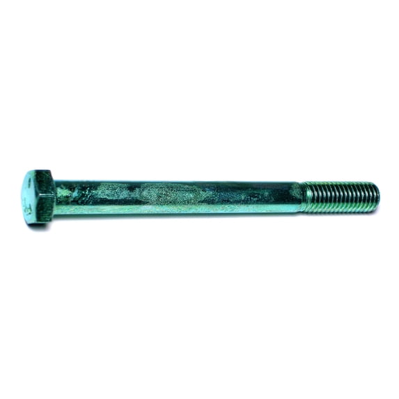 1/2"-13 x 5-1/2" Green Rinsed Zinc Grade 5 Hex Cap Screws (31 pcs.)