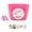 rose with stickers, variant on Bike Basket for Boy and Girls, Waterproof Plastic Handlebars Bike Baskets for Teen Kids Bike and Kids Tricycles