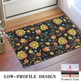 thumbnail image 3 of Pioneer Flower Floral Print Pattern Door Rugs,Washable Non Slip Door Mats Indoor,Decorative Door Mats,Entry Mat Indoor for Entrance,Bedroom,Kitchen,Bathroom,16"x24", 3 of 6