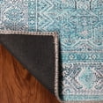 thumbnail image 4 of Modern Distressed Geometric Power-loomed Indoor Area Rug, Blue, 5' x 7.6', 4 of 6