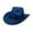 Z-Sky Blue, variant on Weikingp Cowboy Hat Denim Hat Western Cowboy Hat For Women Man Wide Brim Cowboy Hat For Costume Dress Up Cosplay Cowboy Hat Western Cowboy Hat for Men Women Sun Hat Cowgirl Hat Blue M