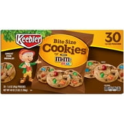 Keebler Caddies Bite Size Milk Chocolate Cookies Minis, 1.6 oz, 30 Count