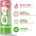thumbnail image 6 of C4 Smart Energy Drink, Sparkling Strawberry Guava, 12oz, Single Can, 6 of 6