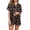 4-Multicolor, variant on Shorts Pajama Set Women Christmas Snowflakes Print 2 Piece PJs Sleepwear Button down Shirt and Shorts Holiday Nightwear