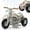 Beige, variant on 6V Kids Ride on Bubble Car, Battery Powered Electric Motorcycle with Music Button and LED Headlight, 3 Wheels Motorbike Toys Gift for Toddler 3+ Boys Girls, Pink