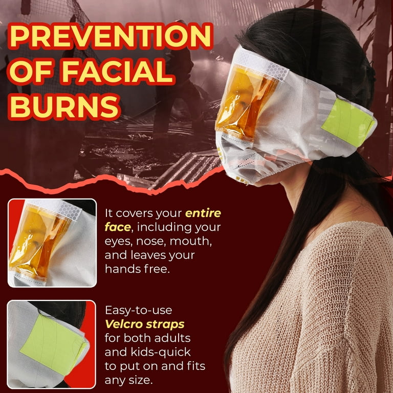 Emergency Fire Escape Smoke Face Mask – Home Essentials For