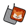 thumbnail image 2 of Caroline's Treasures Baby Fox Face Polkadots Pair of Pot Holders, 2 of 3