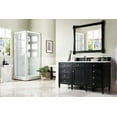 thumbnail image 3 of James Martin Furniture 650-V60S-BNM-3IBK 60 in. Brittany Burnished Mahogany Single Bathroom Vanity with 3 cm Iconic Black Quartz Top & Sink, 3 of 5
