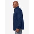 thumbnail image 3 of KingSize Men's Big & Tall Long Sleeve Wrinkle Free Sport Shirt, 3 of 5
