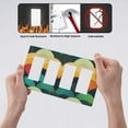 thumbnail image 4 of Vibrant Painting Colorful Cloud Switch Cover Decorative Wall Plate / 4-Gang Screwless / Standard Size 4.5x8 in, 4 of 5