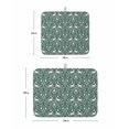 thumbnail image 7 of Dish Drying Mat for Kitchen Counter Deer Animal Drying Pad Absorbent Drying Mats for Countertops Sinks Draining Racks Bird Flower Branches Leaves Green Drainer Kitchen Accessories 18x24 Inch, 7 of 7