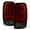 Red Smoke Lens, variant on AKKON - For 00-06 Suburban Taho Yukon Yukon Denali Black LED Tail Lights Brake Lamps Pair FOR LIFTGATE MODEL