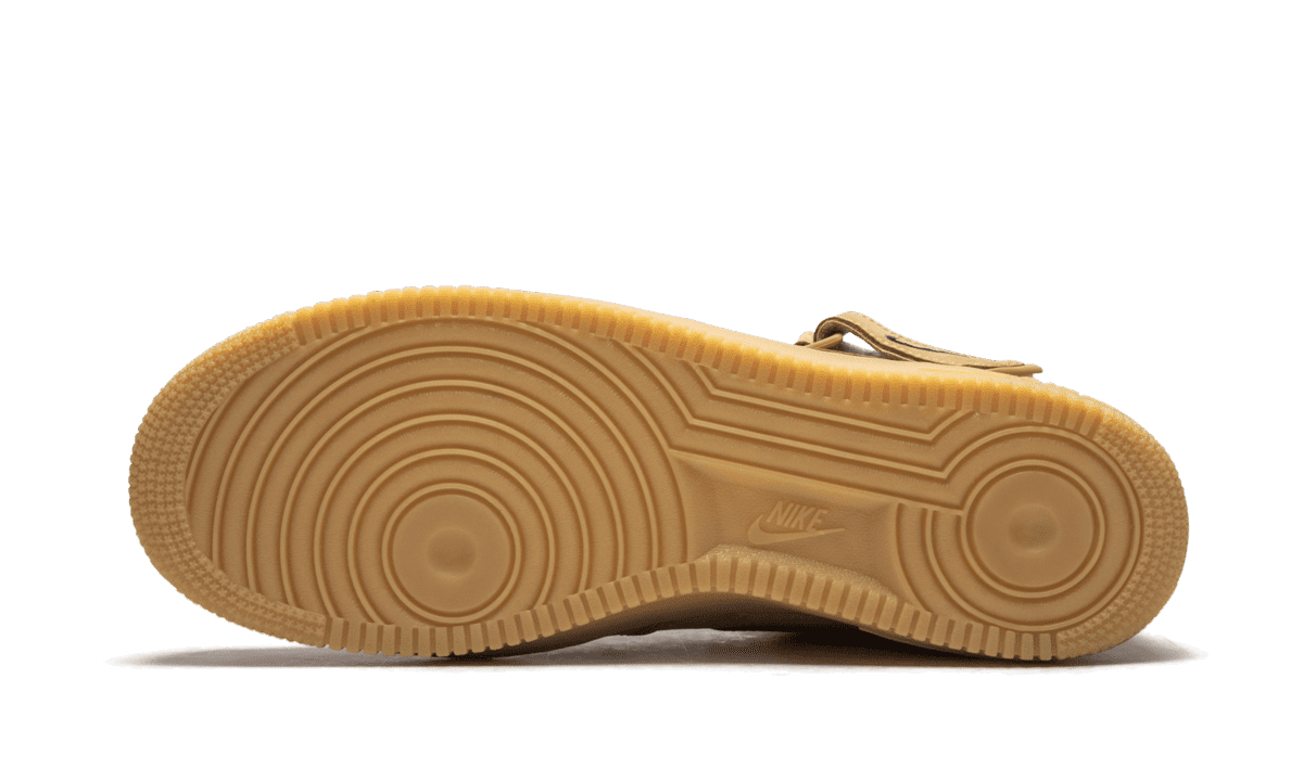 NIKE MENS Air Force 1 Mid 07 PRM QS "Flax" 715889 200 715889 200 from Stadium Goods