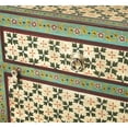 thumbnail image 2 of Beaumont Lane Boho Chic Hand Painted Chest in Brown, 2 of 7