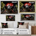 thumbnail image 4 of Designart "Portrait Stunning Insects Bugs painting II" Animals Wall Art Print, 4 of 5