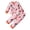 Red, variant on WUSUOWEI Toddler Baby Girl Heart Print 2 Piece Outfit Set Fall Winter Long Sleeve Crewneck Top Pants Fall Winter Kids Casual Clothes 4-5 Years