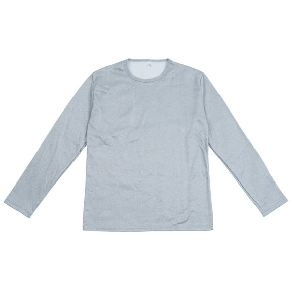 Mens Fleece Lined Warm Top Underwear Winter Long Sleeve Crewneck Thermal Shirts