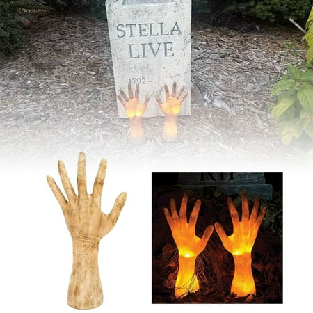 

New Resin Crafts Halloween Hands Quirky Decoration With Solar Accessories Atmosphere Arrangement Fall Specials Halloween Bedroom Decoration Fall Dining Room Decoration