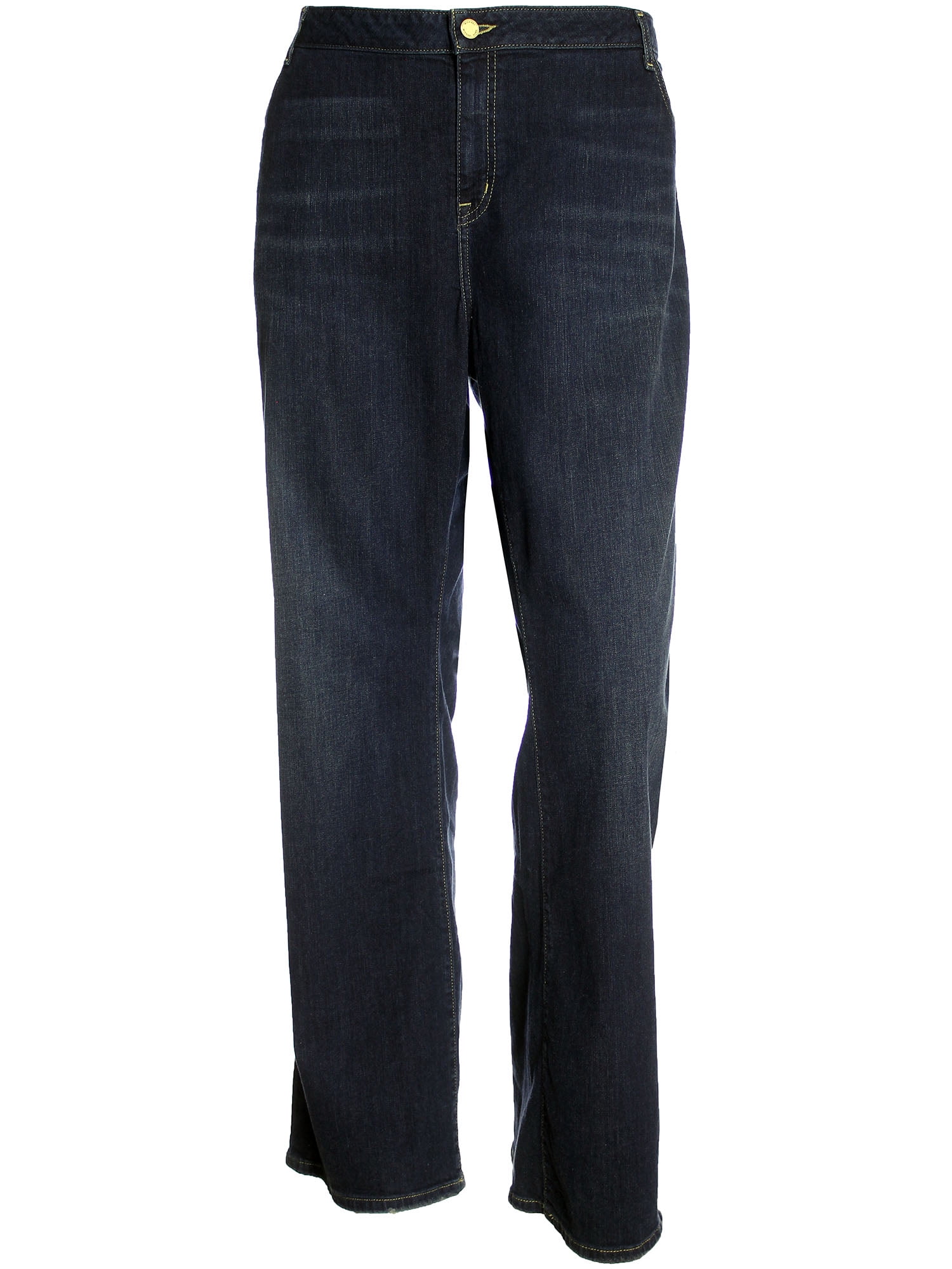 Michael Kors Women's Plus Boot Cut Denim Jeans 24w Stellar Wash