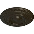 thumbnail image 3 of Ekena Millwork 15 3/4"OD x 1 3/8"P Artis Ceiling Medallion (Fits Canopies up to 6 7/8"), Hand-Painted Stone Hearth, 3 of 5