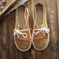 thumbnail image 2 of Amzcrzy Zapatos de mujer,Zapatos de mujer,Zapatillas de mujer, Mocasines informales vintage de punta redonda para mujer, sin cordones, para uso diario Sandalias Mujer Zapatillas De Casa, 2 of 4