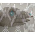 thumbnail image 4 of oneOone Viscose Chiffon Fabric Geometric Ikat Printed Fabric 1 Yard 42 Inch Wide, 4 of 4