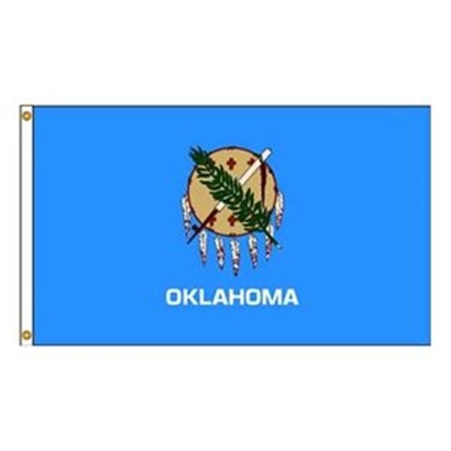 Annin Flagmakers 144370 Drapeau Oklahoma 4 Pi X 6 Pi