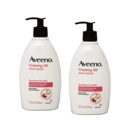 Aveeno Creamy Moisturizing Oil - 12 Oz - 2 Pk
