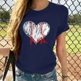 thumbnail image 4 of Birdeem Blouse T-Shirt à Manches Courtes Col Rond Imprimé Ample pour Femmes, 4 of 5