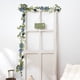 thumbnail image 4 of Arco de decoración de boda de 6.23 pies de flores artificiales enredaderas de rosas, 4 of 6