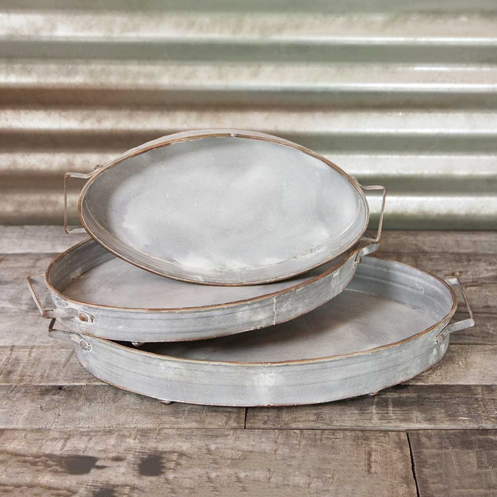 Dinnerware Serving Trays Footed Metal Platters With Handles Oval Set Of dinnerware-serving-trays-footed-metal-platters-with-handles-oval-set-of