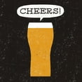 thumbnail image 2 of Mullan, Michael 26x26 Gold Ornate Wood Framed with Double Matting Museum Art Print Titled - Craft Beer Cheers, 2 of 4